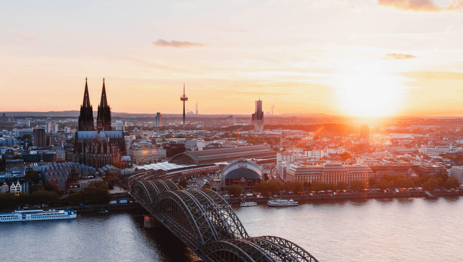 Blick auf Kölner Dom