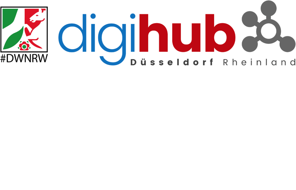 Logo Digital Innovation Hub Düsseldorf/Rheinland (digihub)