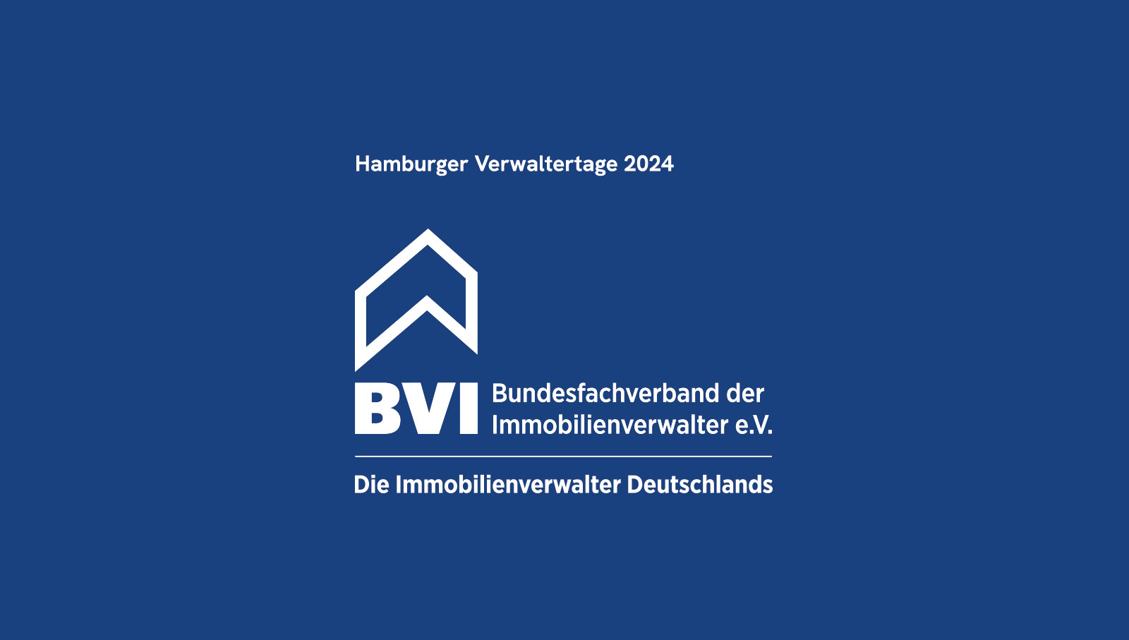 Logo BVI, Hamburger Verwaltertage 2024