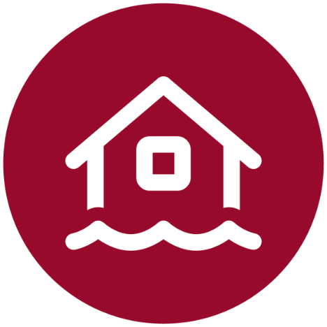 Icon Haus Hochwasser